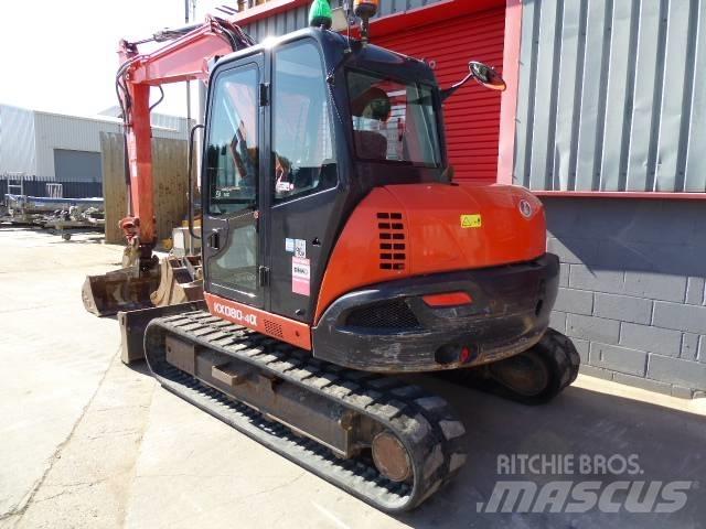Kubota KX 080-4 Excavadoras 7t - 12t