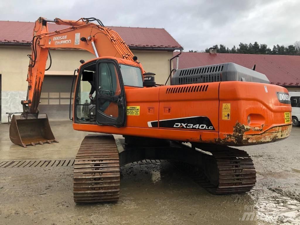 Doosan DX 340 LC Excavadoras de cadenas