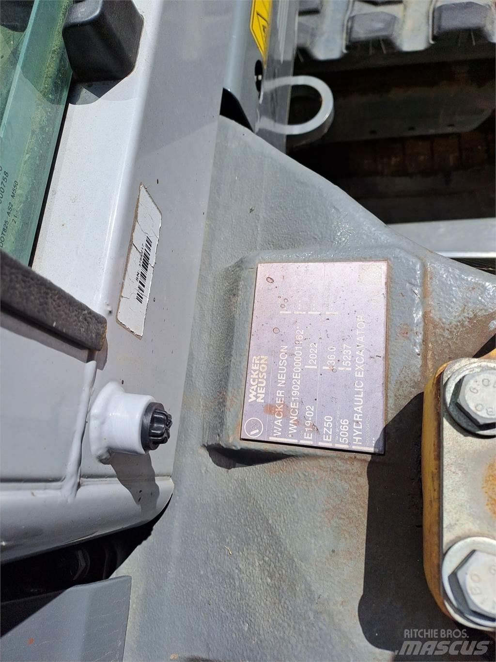 Wacker Neuson EZ50 Excavadoras de cadenas