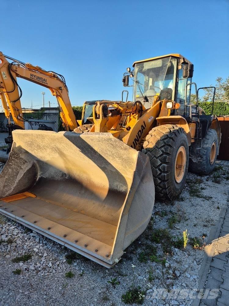 Hyundai HL 760-7 A Cargadoras sobre ruedas