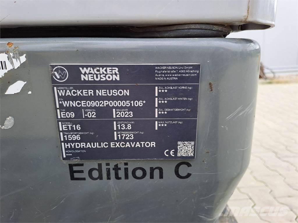 Wacker Neuson ET16 Excavadoras de cadenas