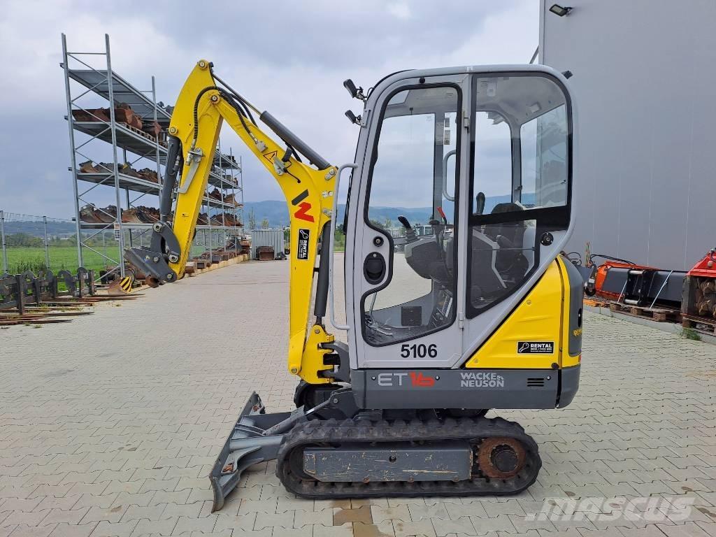Wacker Neuson ET16 Excavadoras de cadenas