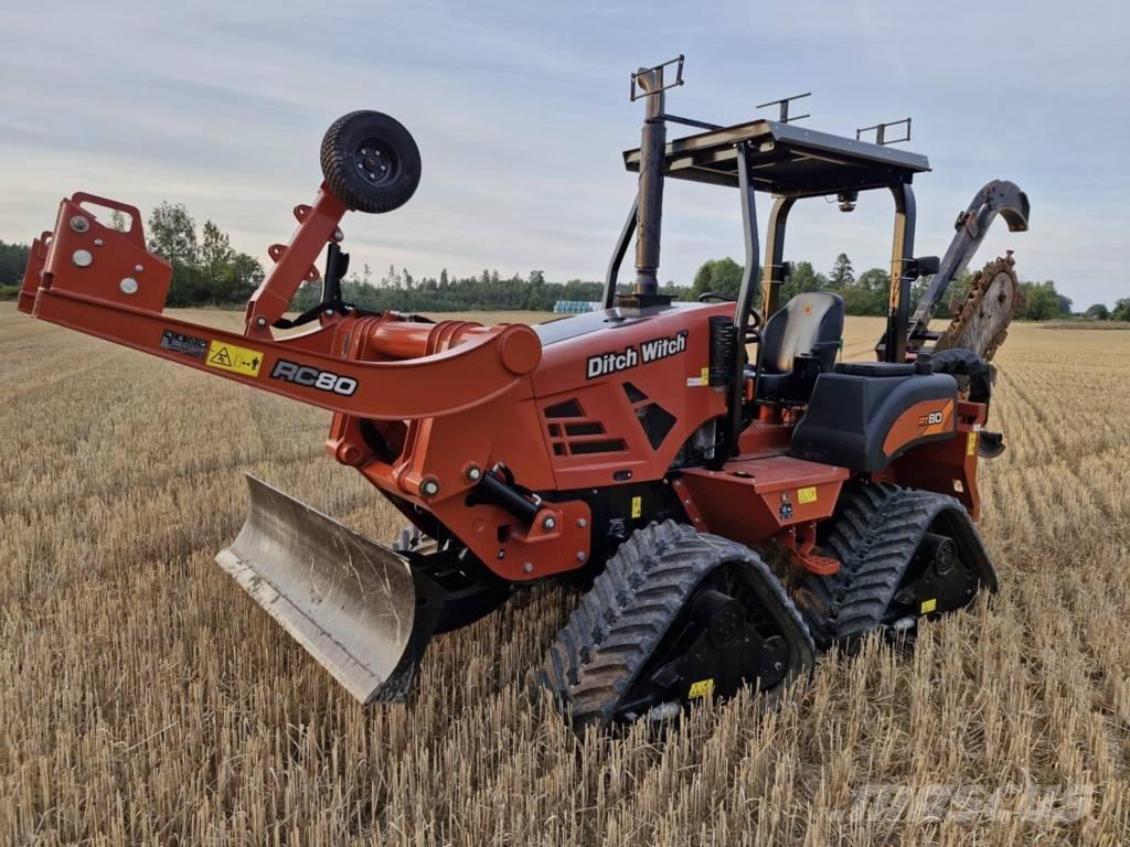 Ditch Witch RT 80 Excavadoras de zanjas