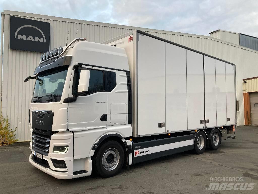 MAN TGX 26.510 Camiones caja cerrada