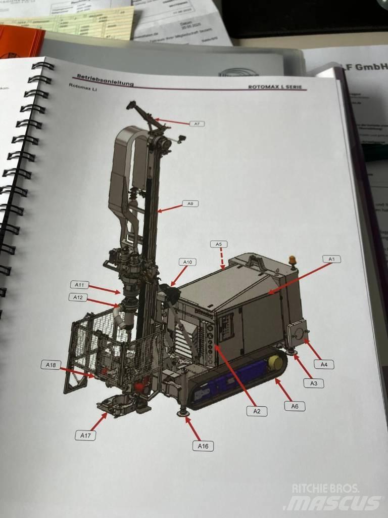 Geotec Rotomax Li Otros equipos de perforación