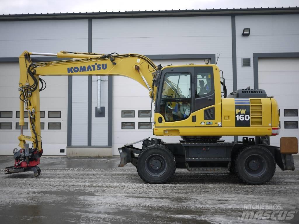 Komatsu PW 160-8 Excavadoras de ruedas