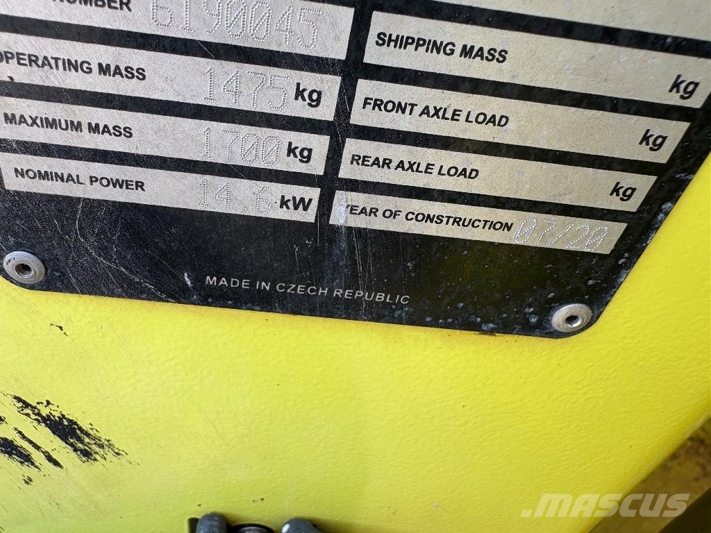 Ammann ARX 12 Rodillos de doble tambor