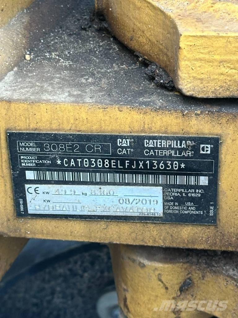 CAT 308 E 2 CR Excavadoras 7t - 12t