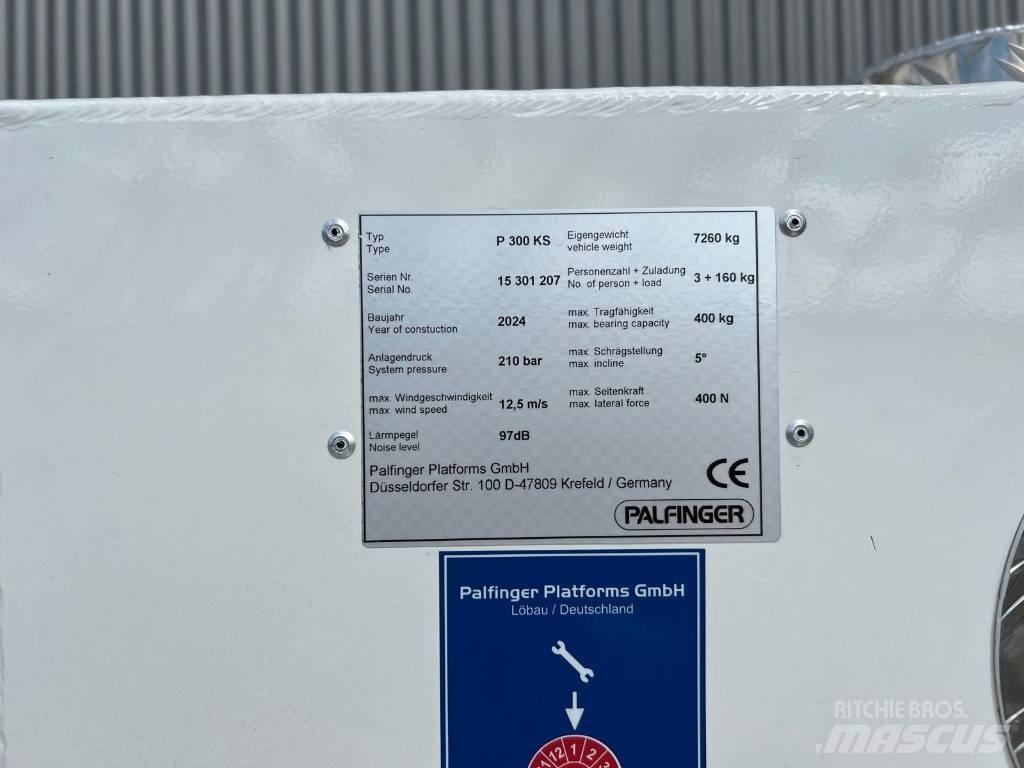 Palfinger P 300 KS Plataformas sobre camión