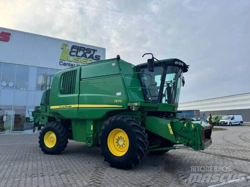 John Deere T 670 Cosechadoras combinadas