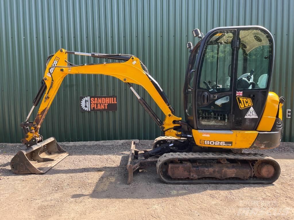 JCB 8026 CTS Mini excavadoras < 7t
