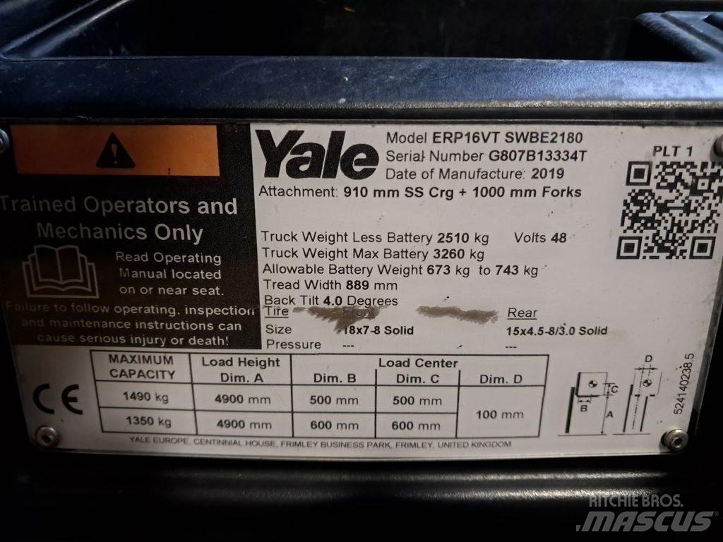 Yale ERP16VT Carretillas de horquilla eléctrica