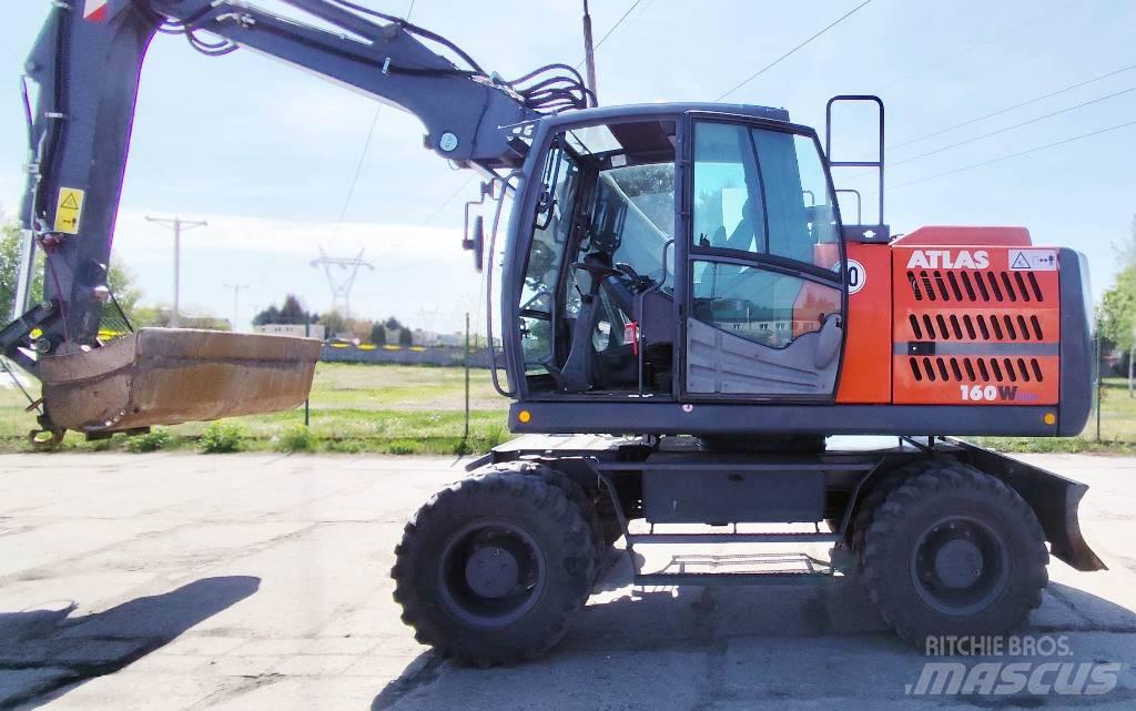Atlas 160 W Excavadoras de ruedas