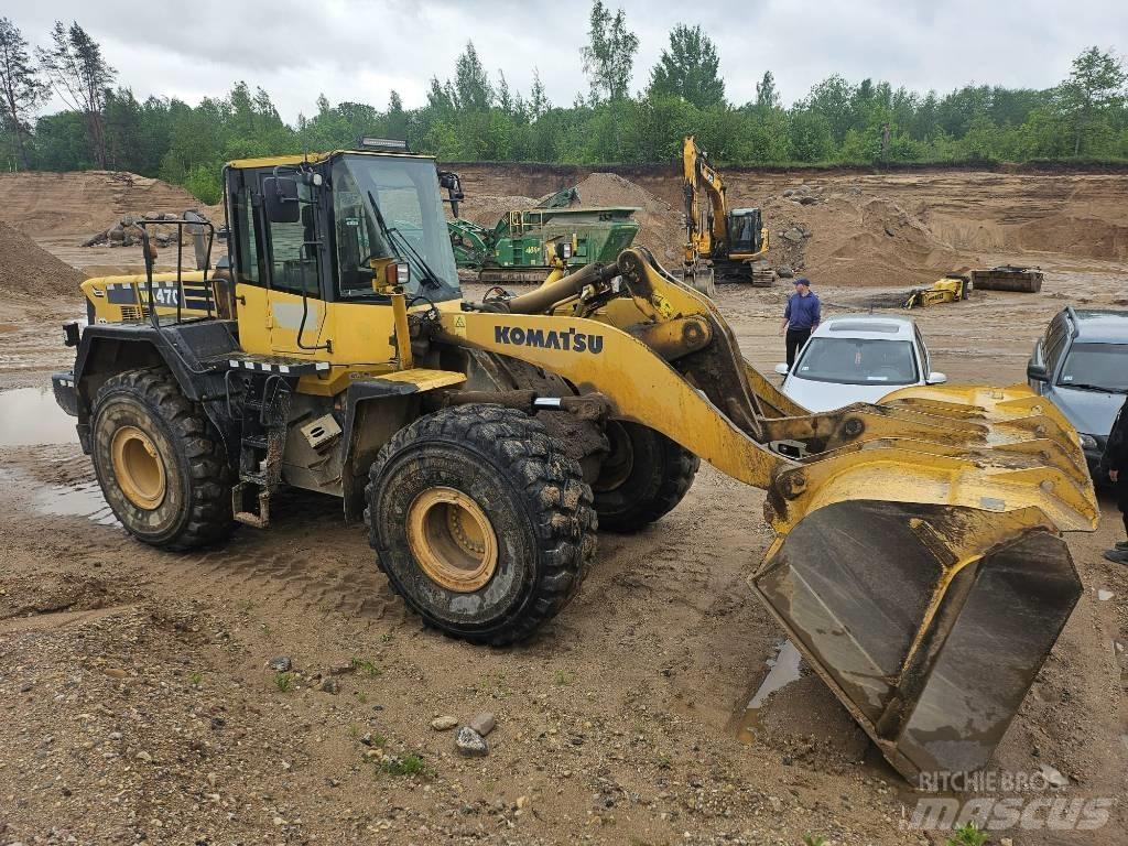 Komatsu WA 470 Cargadoras sobre ruedas