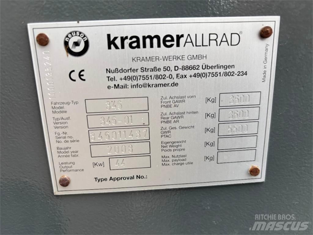 Kramer 750 Cargadoras sobre ruedas