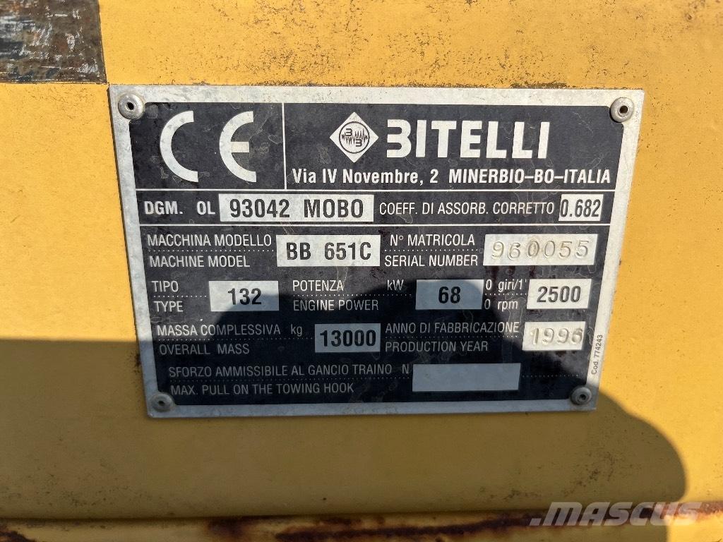 Bitelli BB 651 C Asfaltadoras