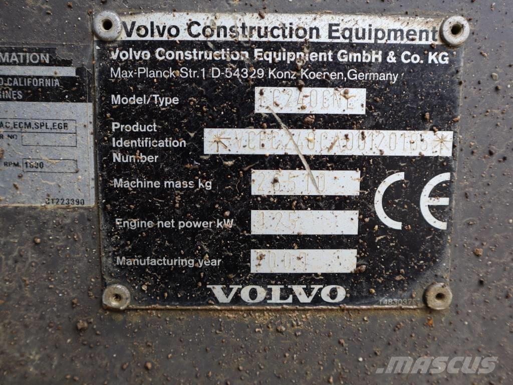 Volvo EC 240 C N L Excavadoras de cadenas