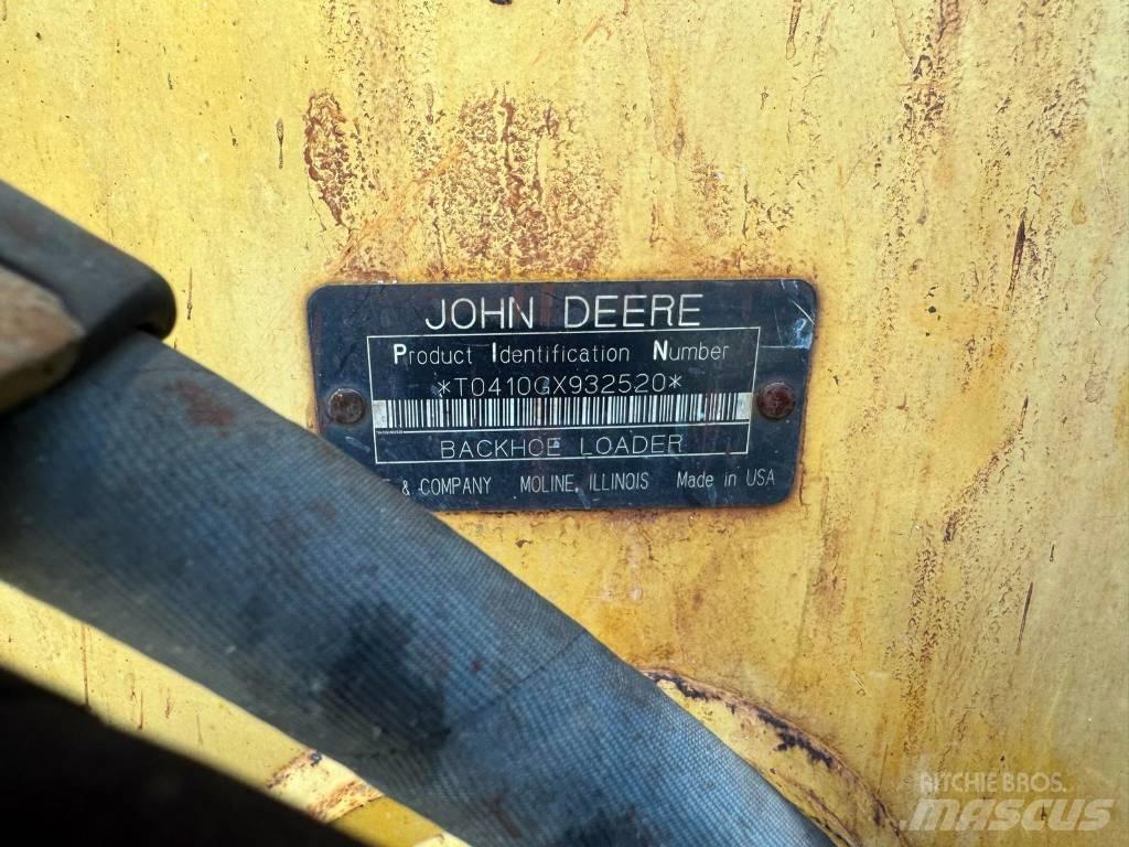 John Deere 410 G Retrocargadoras