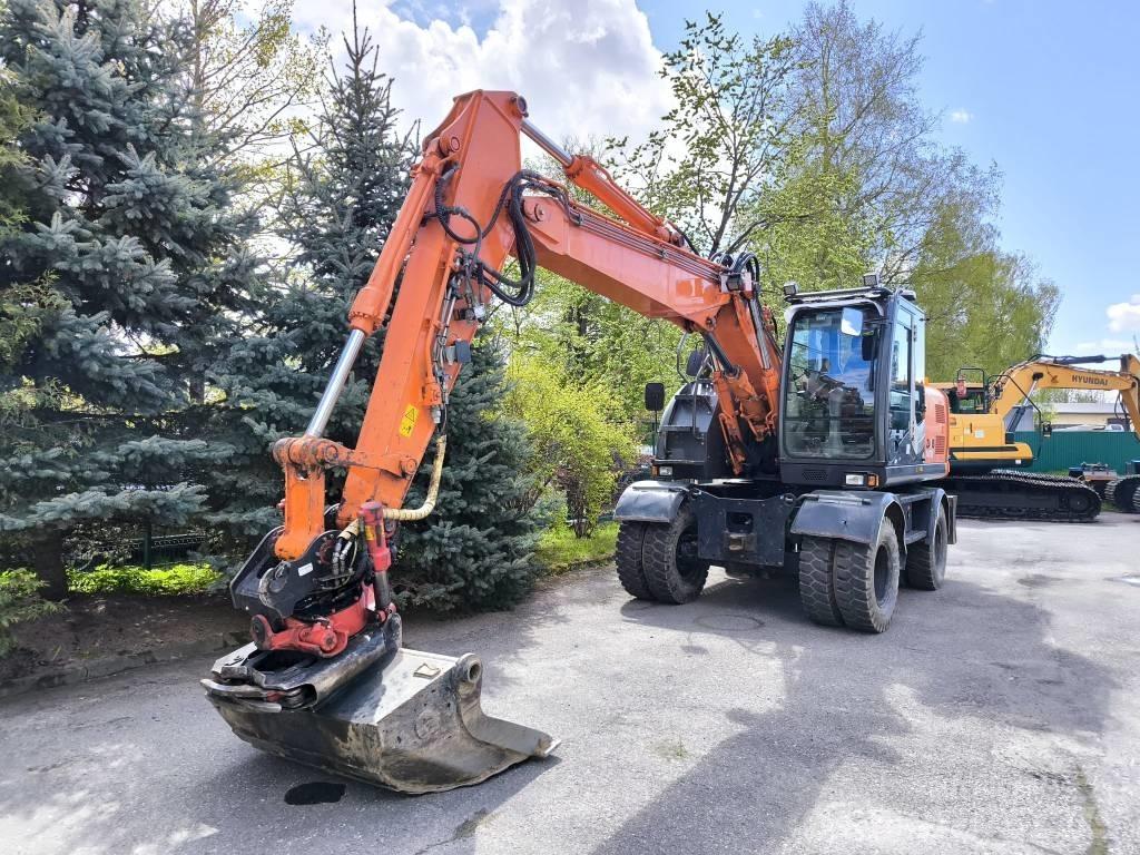 Hitachi ZX 140 W-3 Excavadoras de ruedas
