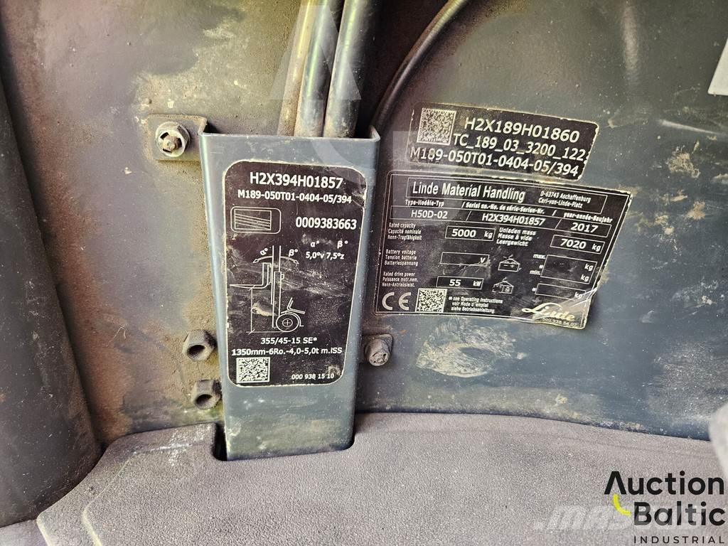 Linde H50D-02 Carretillas diesel