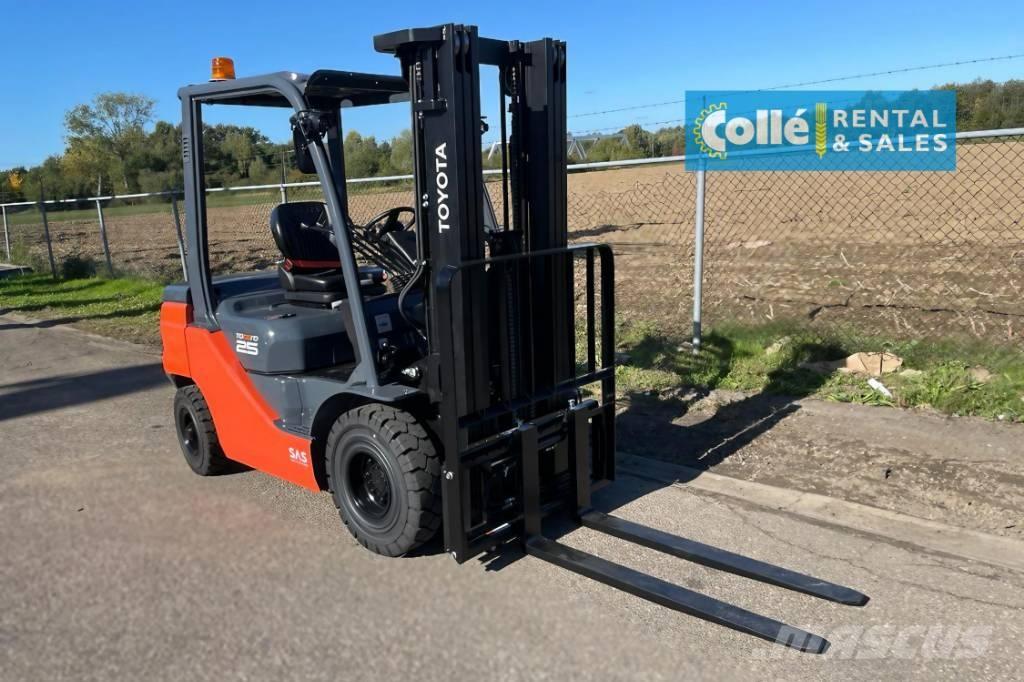 Toyota 8 FDF 25 | 2022 Carretillas diesel