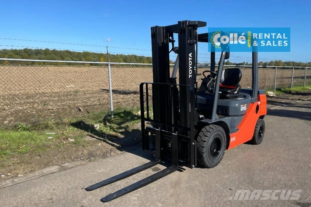 Toyota 8 FDF 25 | 2022 Carretillas diesel