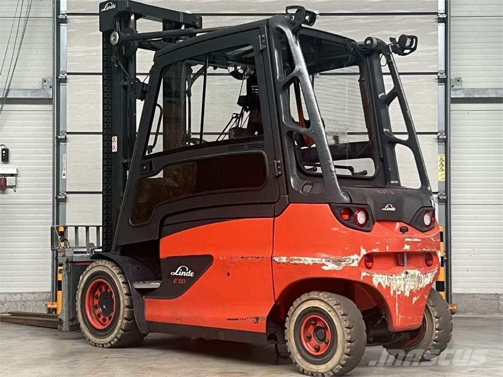 Linde E50HL-01 / 600 Carretillas de horquilla eléctrica