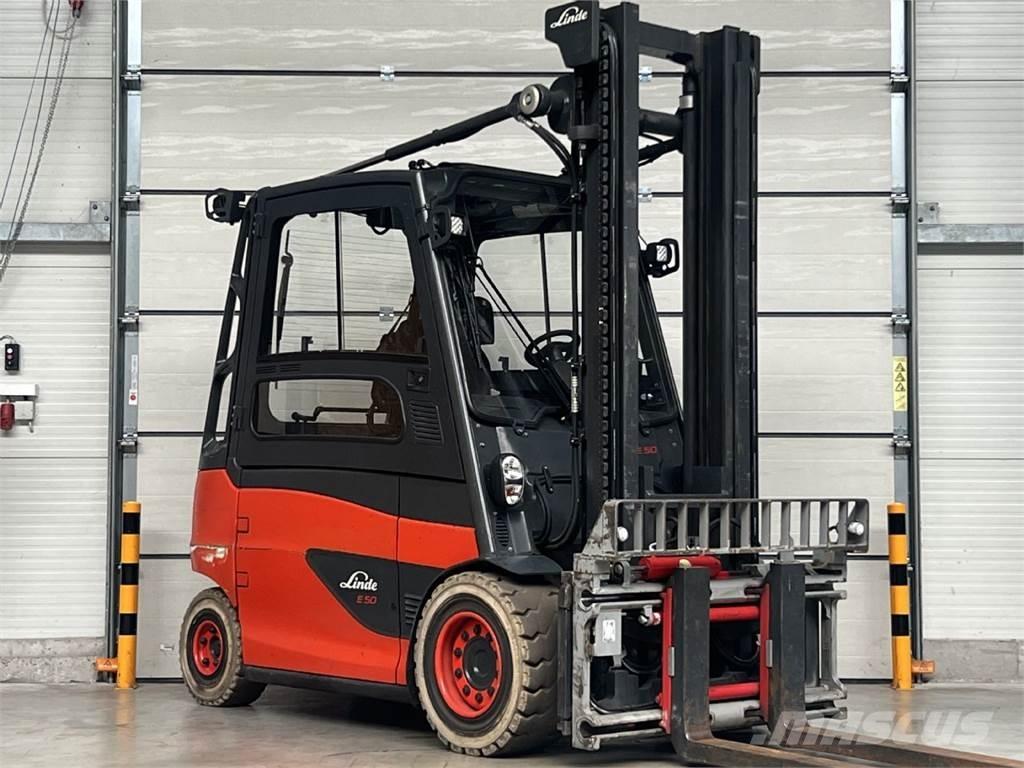 Linde E50HL-01 / 600 Carretillas de horquilla eléctrica