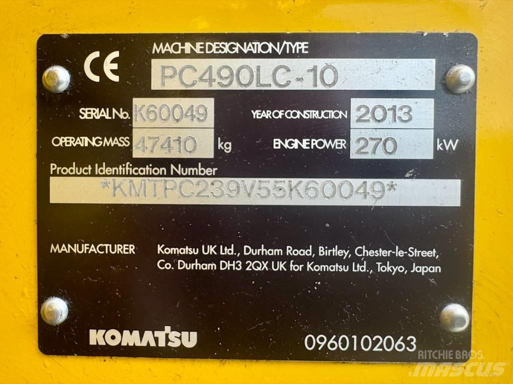 Komatsu PC 490 LC-10 Excavadoras de cadenas