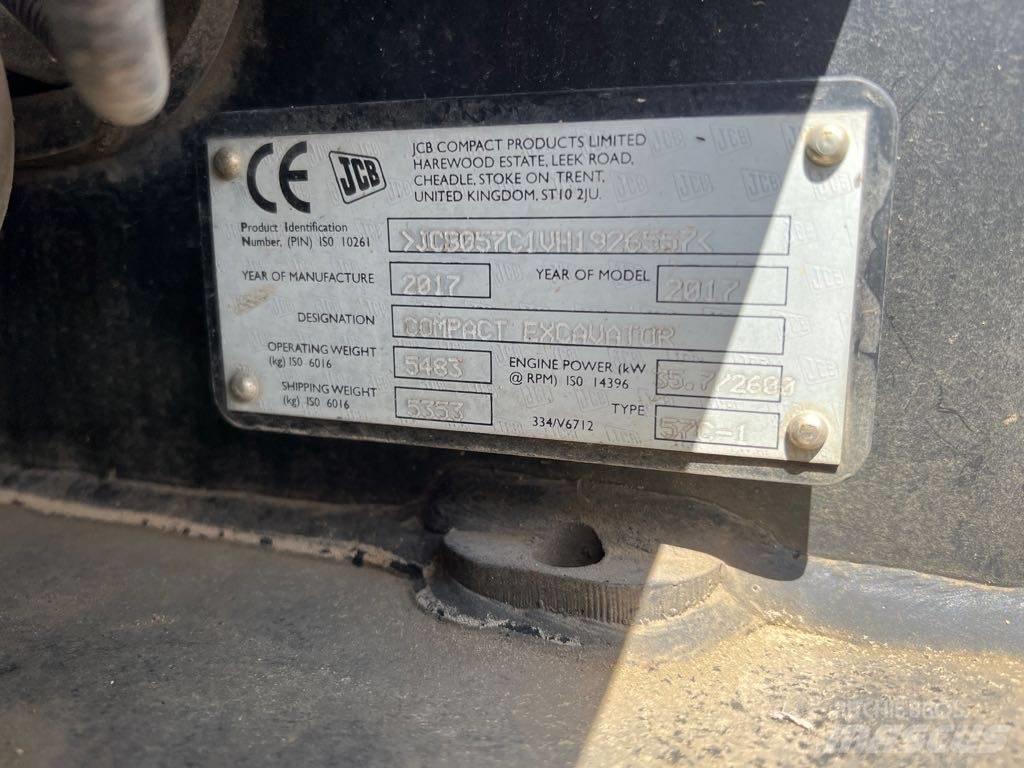 JCB 57C-1 Excavadoras de cadenas