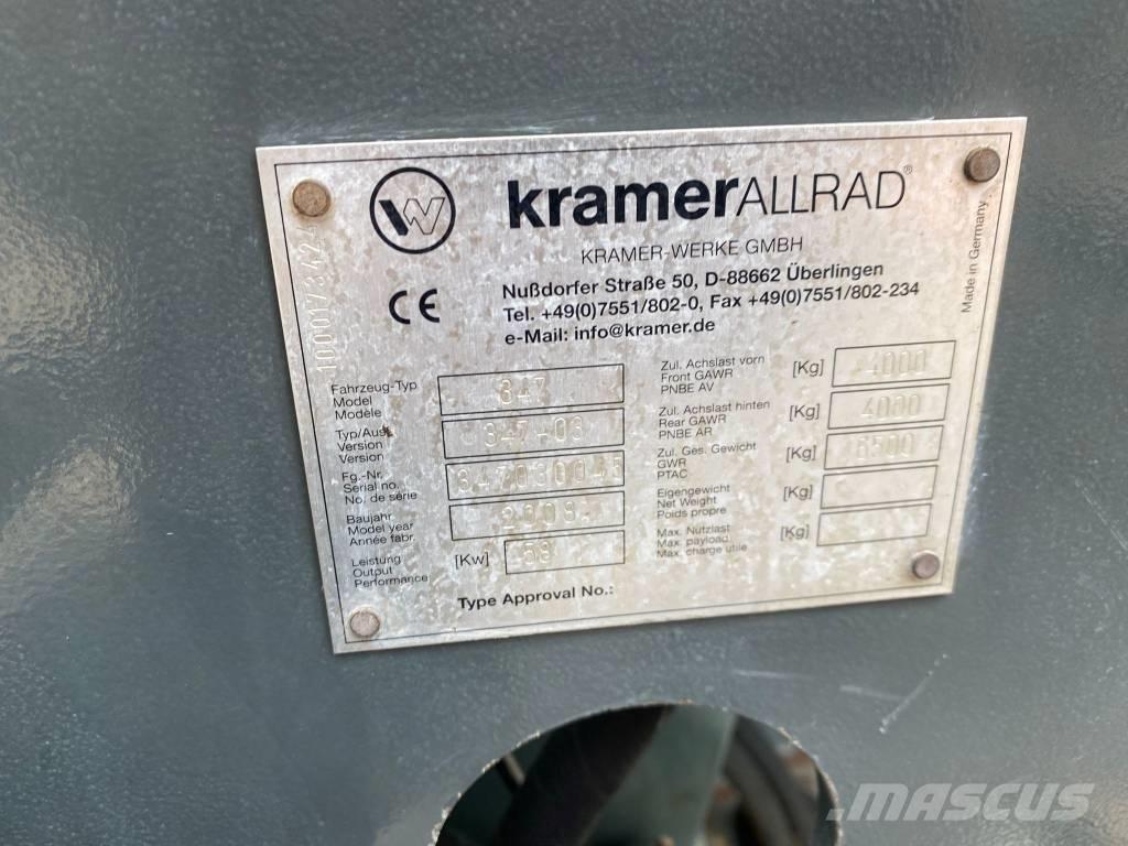 Kramer 950 Cargadoras sobre ruedas