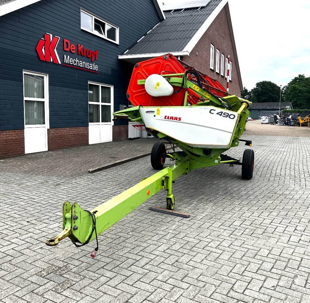 CLAAS C 490 Cabezales de cosechadoras combinadas