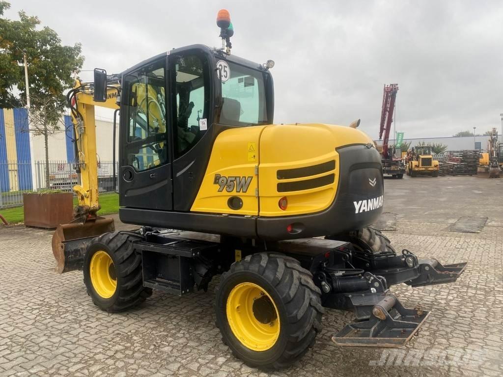 Yanmar B95w NVT Excavadoras de ruedas