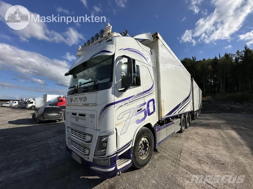 Volvo FH 16 750 Camiones volquete para virutas de madera