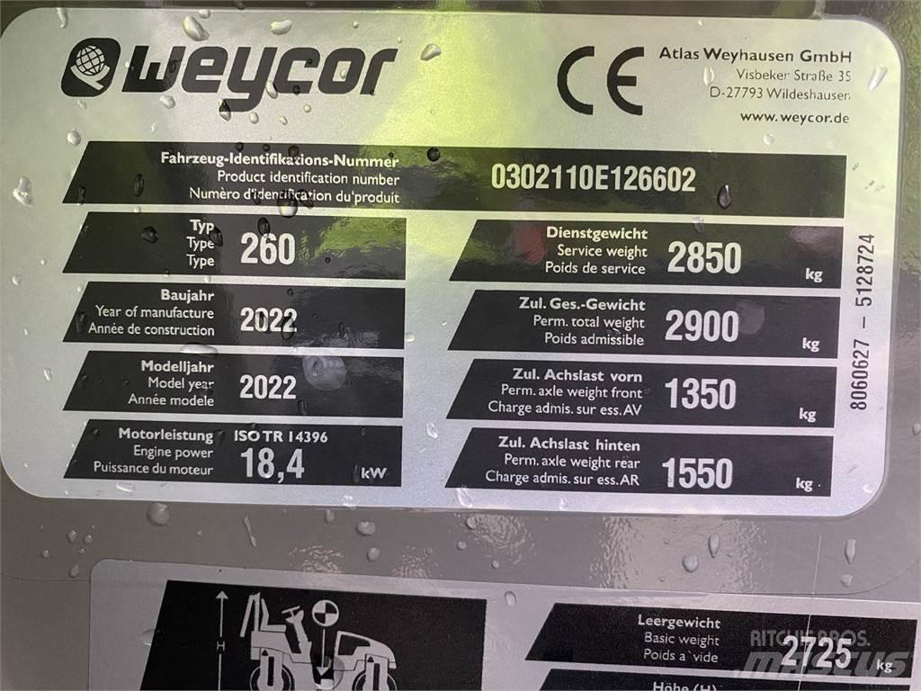 Weycor AW260 Rodillos
