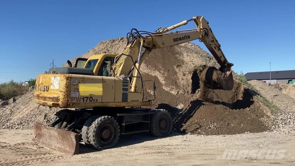 Komatsu PW 170-6 Excavadoras de ruedas