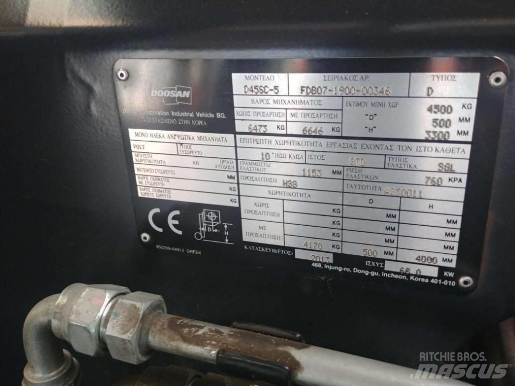 Doosan D45 SC-5 Carretillas diesel