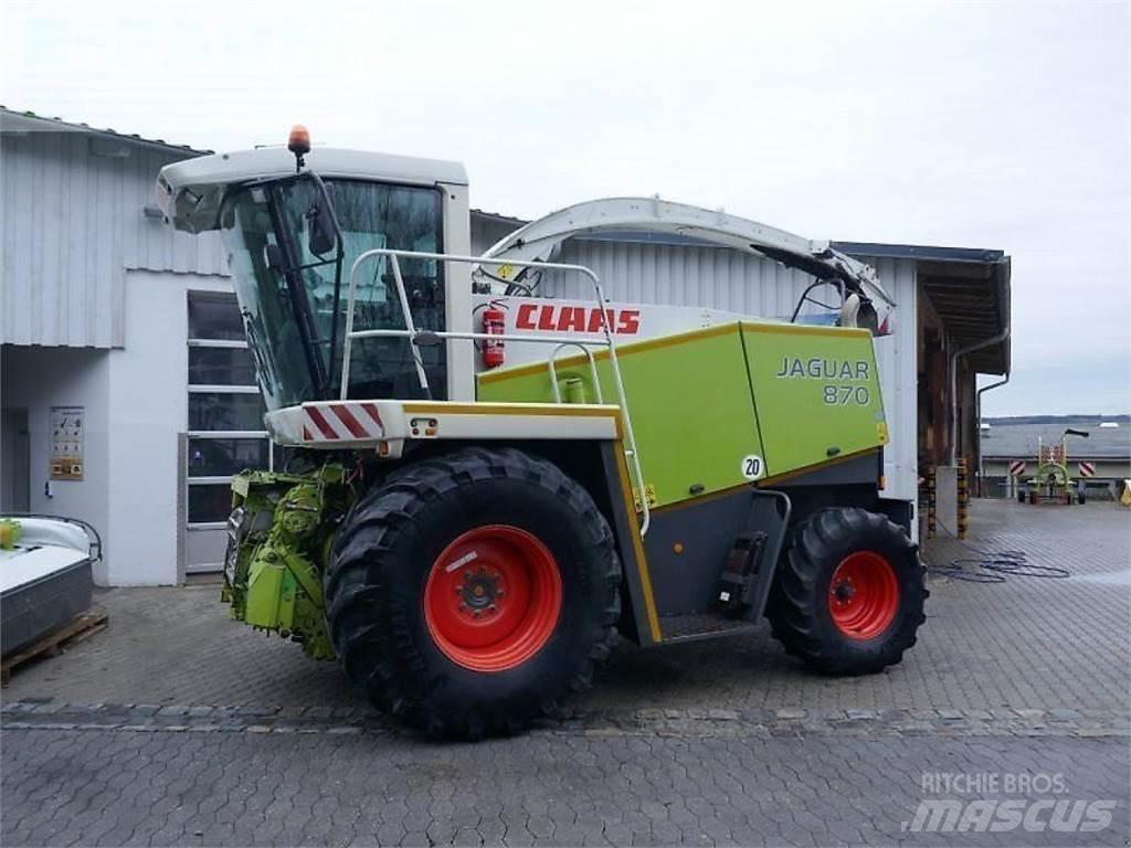 CLAAS jaguar 870 Picadoras de forraje autopropulsadas