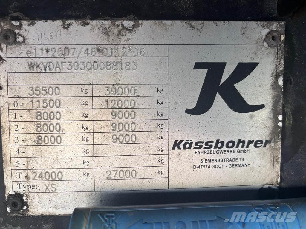 Kässbohrer Maxima Semirremolques con caja de lona