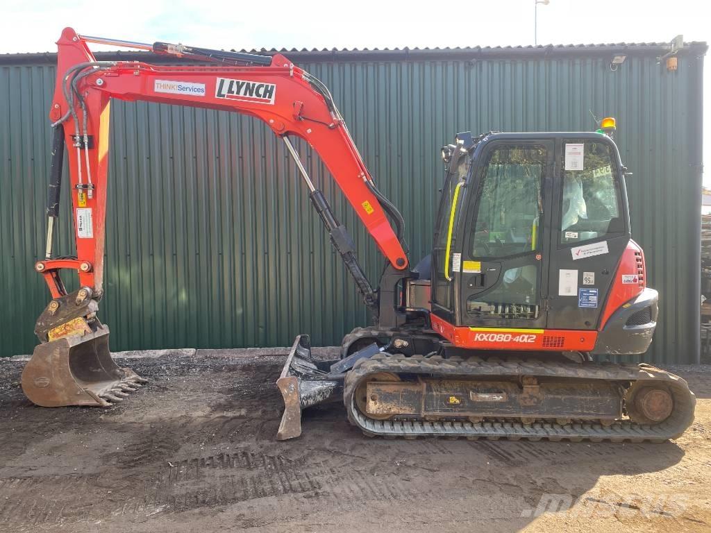 Kubota KX 080-4a2 Excavadoras 7t - 12t