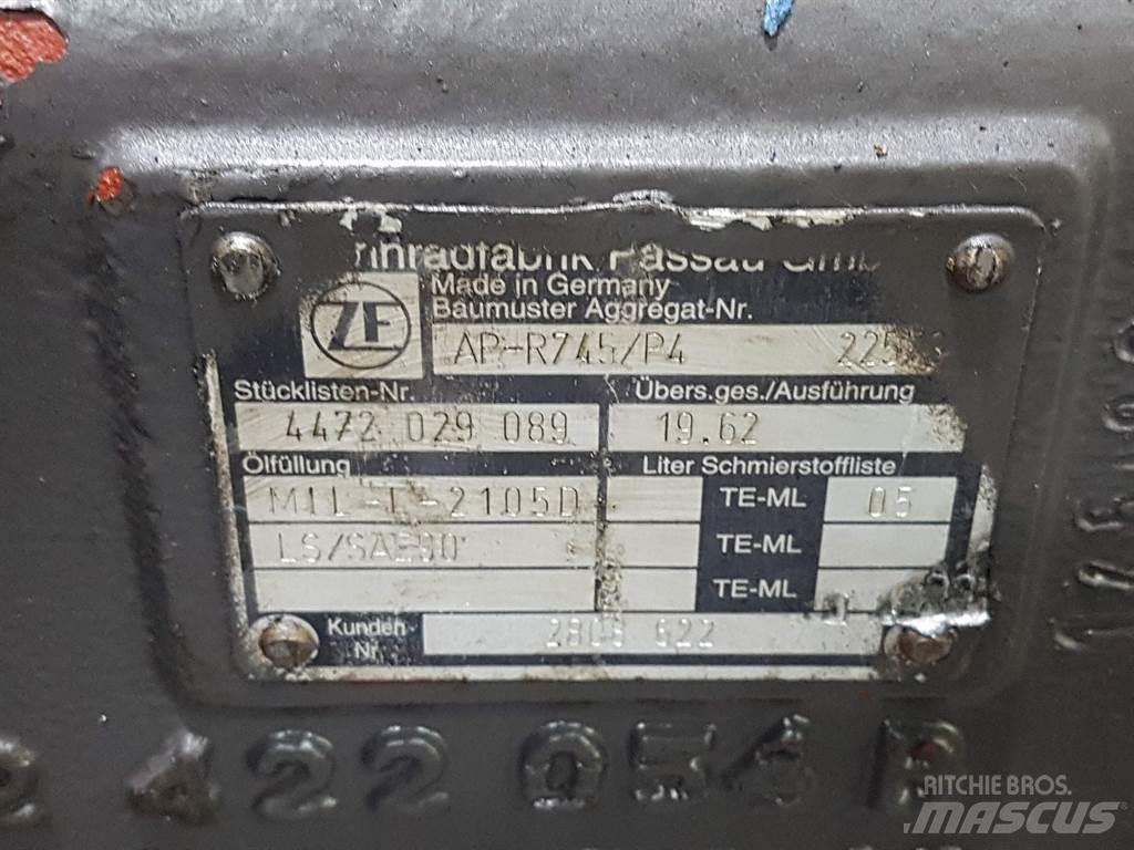 ZF AP-R745/P4 Ejes