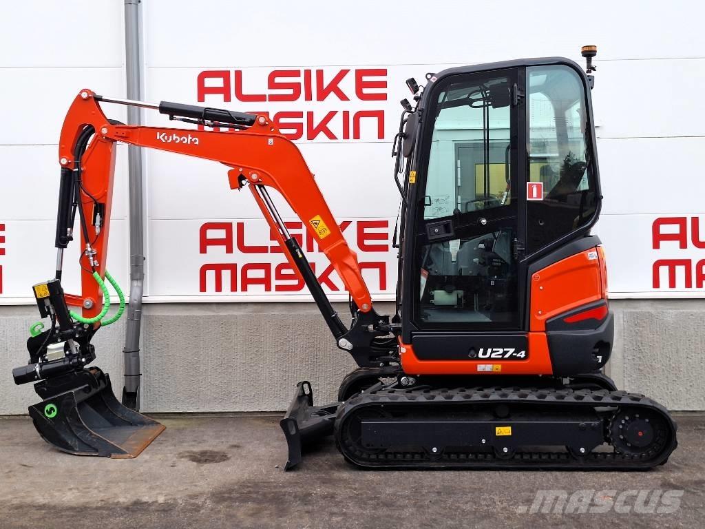 Kubota U 27-4 Mini excavadoras < 7t