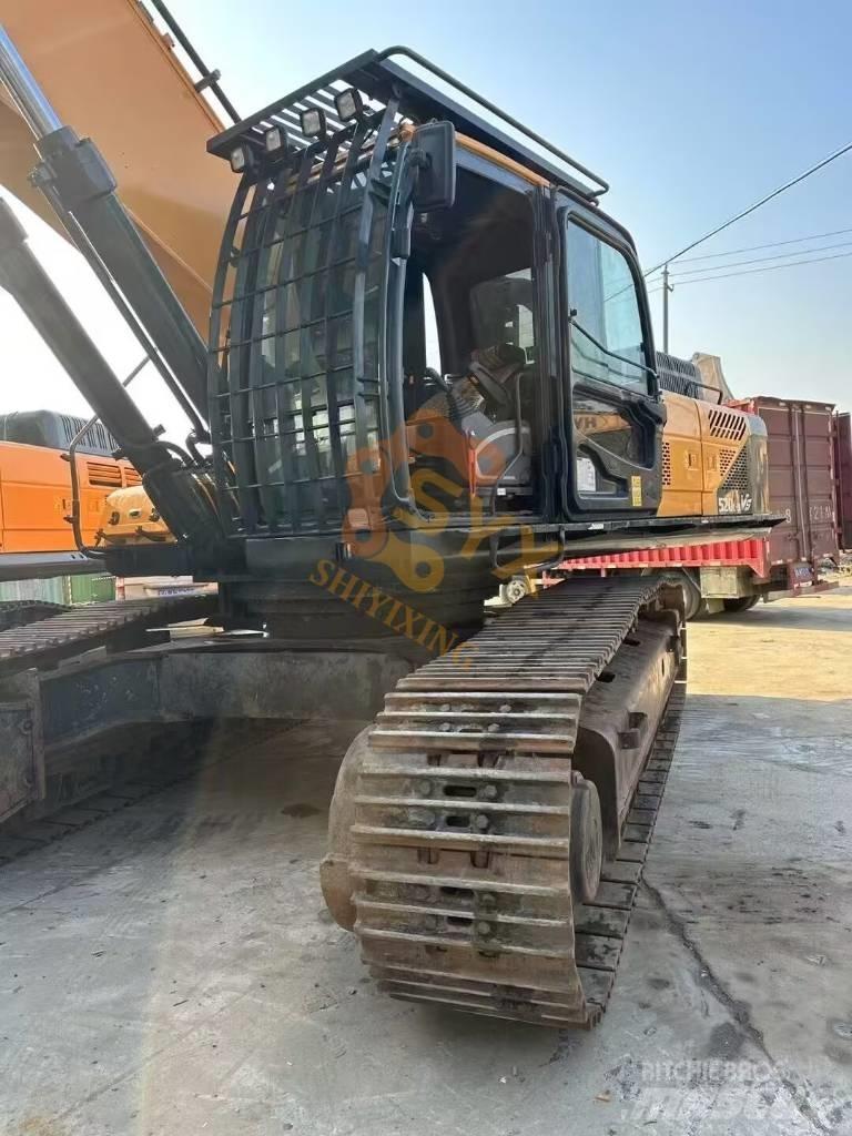 Hyundai Robex 520 VS Excavadoras de cadenas