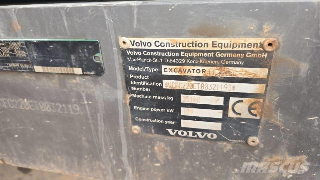 Volvo EC220EL Excavadoras de cadenas