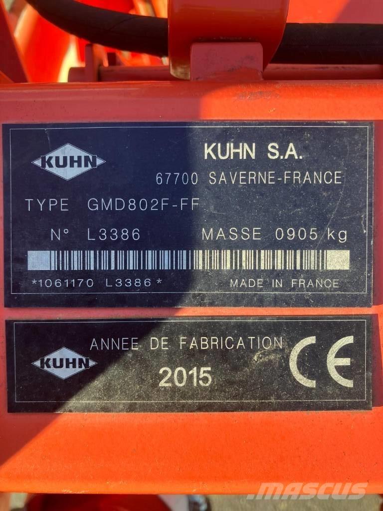 Kuhn GMD 802 F-FF Segadoras