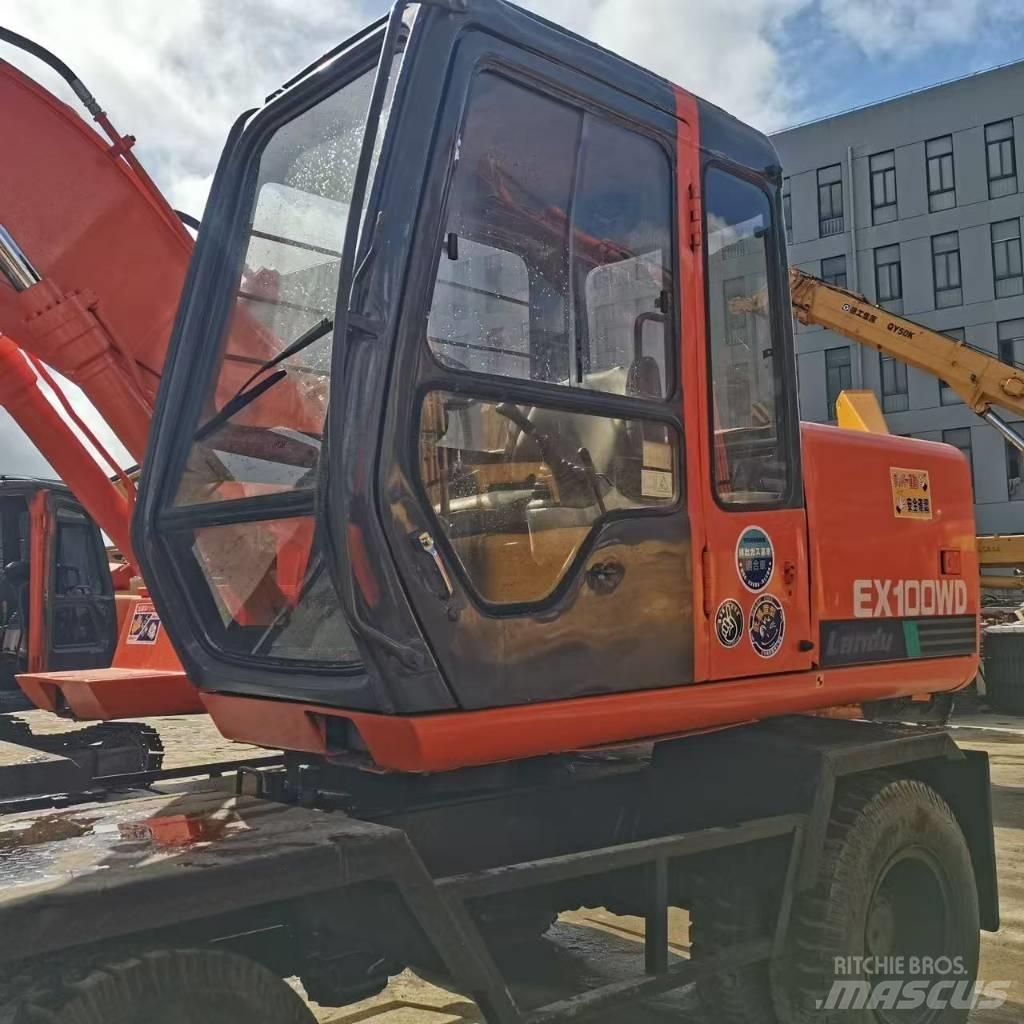Hitachi EX 100 W D Excavadoras de ruedas