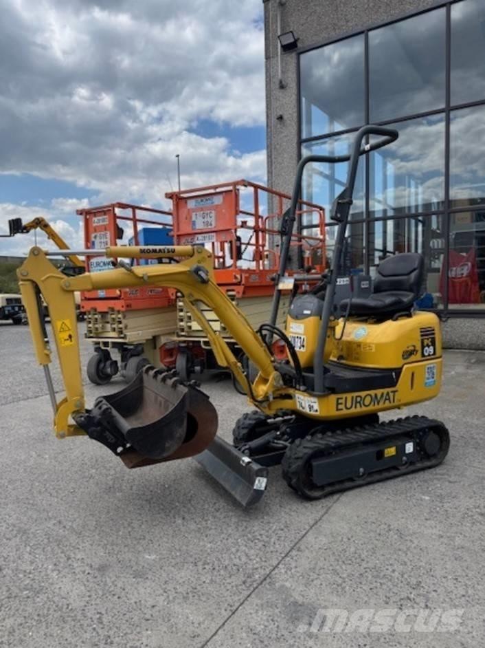 Komatsu PC 09-1 Mini excavadoras < 7t