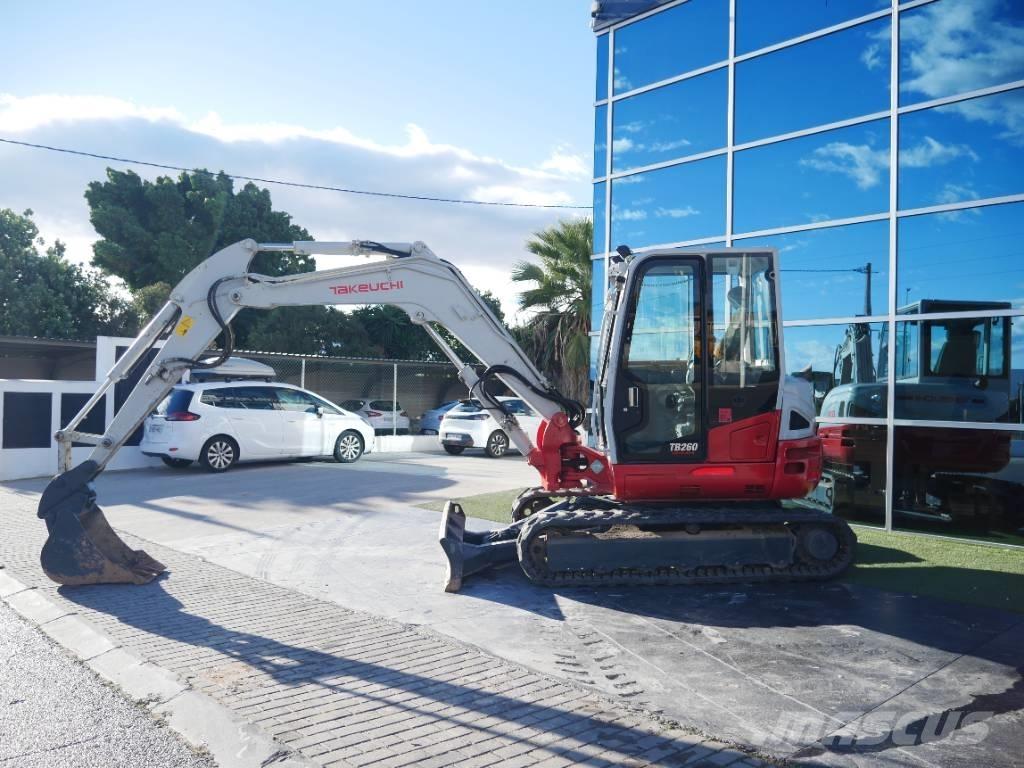 Takeuchi TB 260 Mini excavadoras < 7t