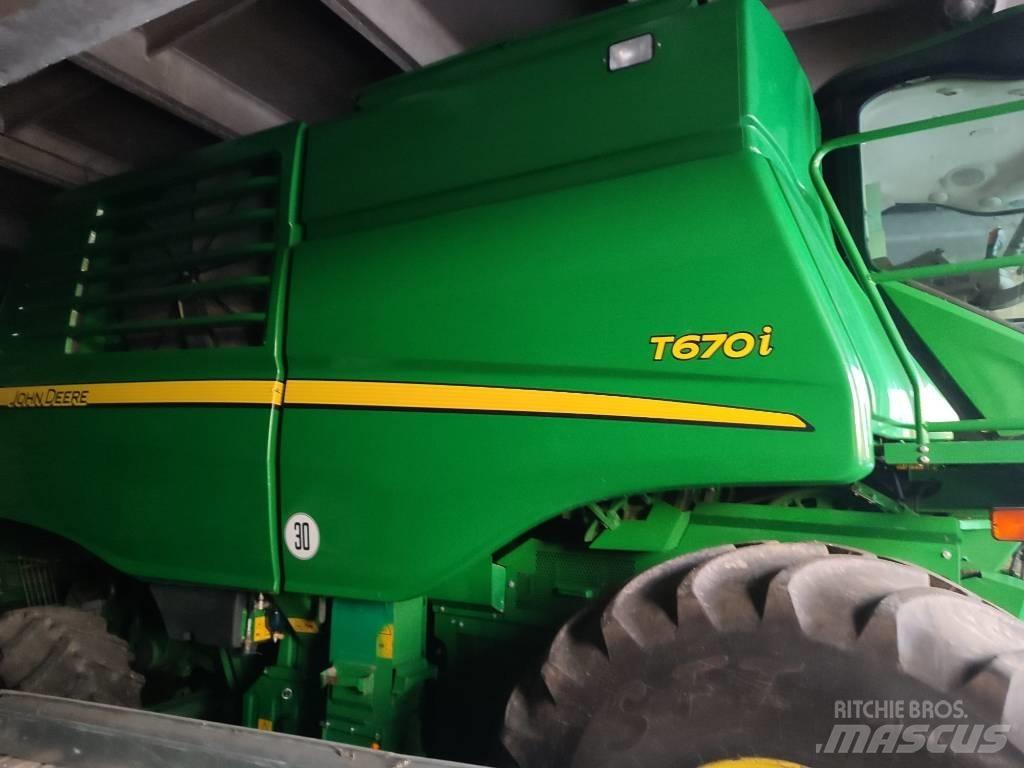 John Deere T 670 i Cosechadoras combinadas