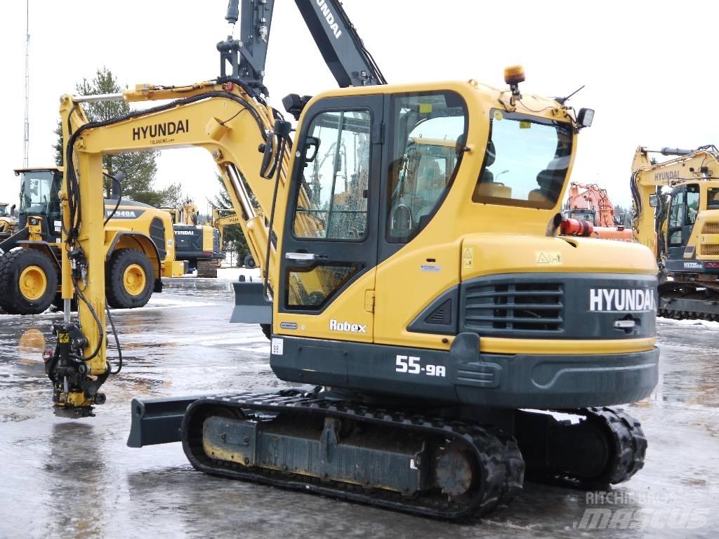 Hyundai R 55-9A Mini excavadoras < 7t